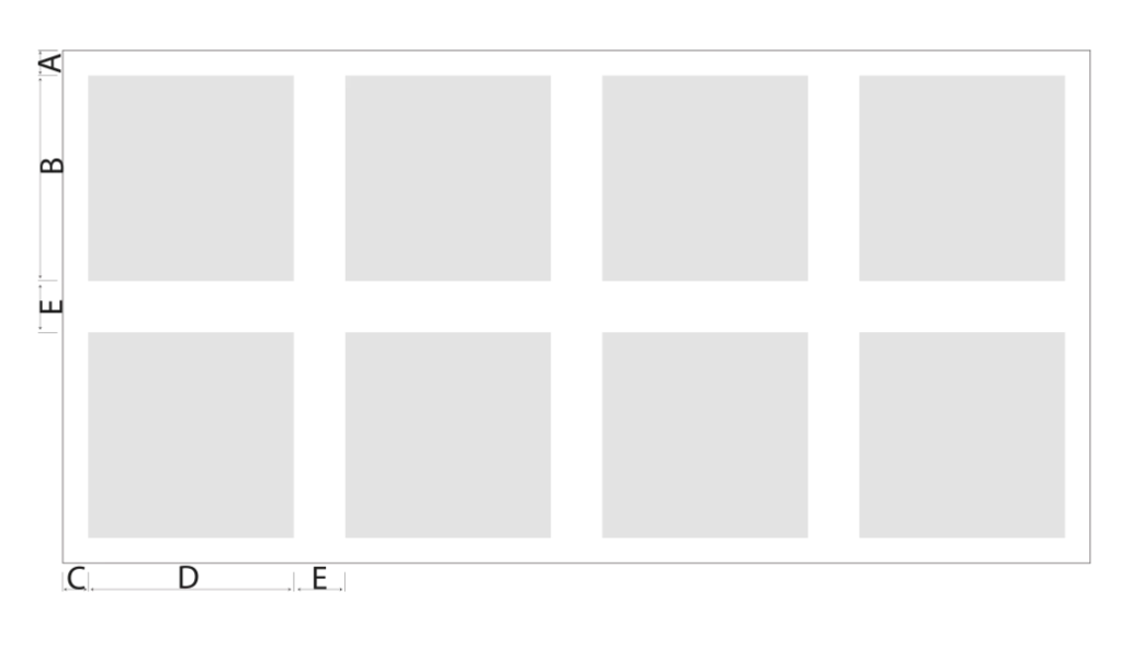 Designpanel 1200 x 2400 M&oslash;nstre G2F Q2F M2F
