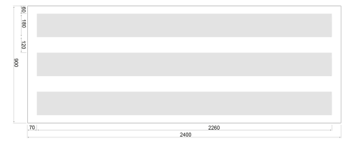 Designpanel 900 x 2400 Mønstre T3L1