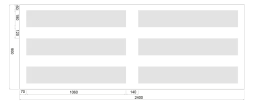 Designpanel 900 x 2400 Mønstre T3L2