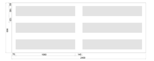 Designpanel 900 x 2400 Mønstre T3L2