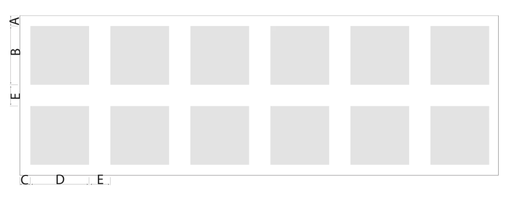 Designpanel 900 x 2700 M&oslash;nstre G2F, Q2F, M2F