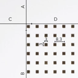 Micro perforeringsdetaljer