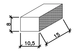 Plugg til Belgravia m15 mm 316335