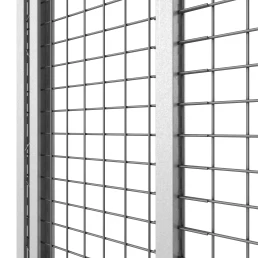 Safety Wall montasje av sikkerhetsnett og stender