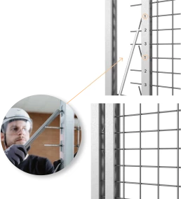 Safety Wall start av vegg
