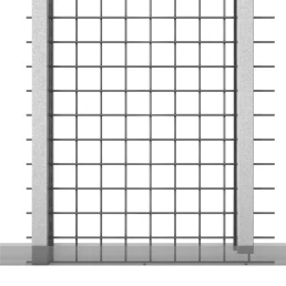 Safety Wall lengde på stender
